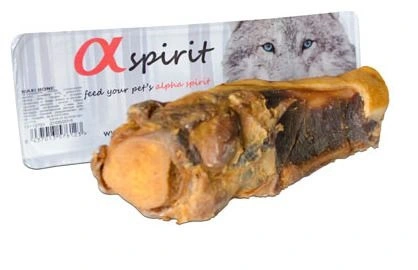 Alpha Spirit Skinkeben Maxi - hundesnack til store tyggetider, 1 stk